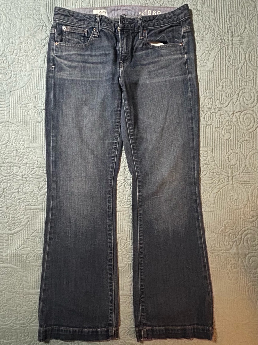 GAP Women's Dark Indigo Flare Jeans